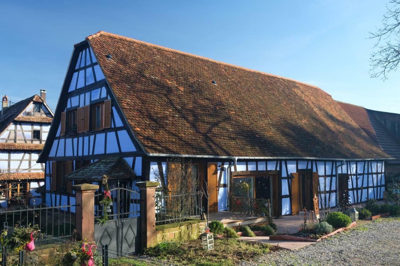 Le Clos Bleu - Gite Rural Schillersdorf 外观 照片